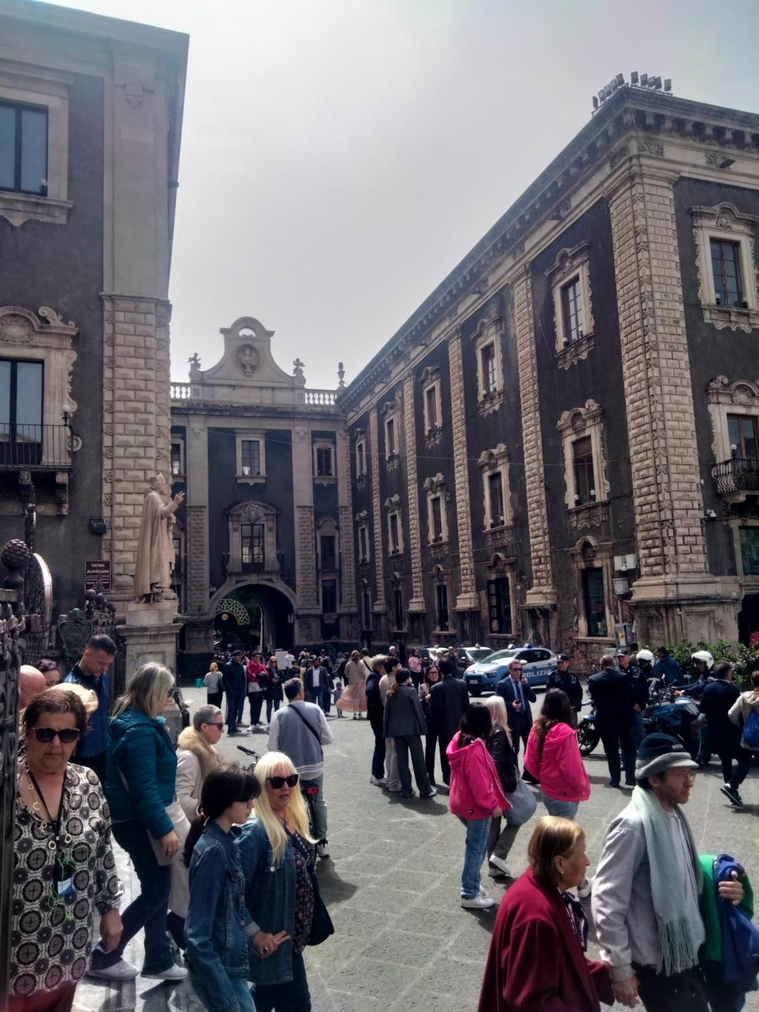 Etna Timeo Central Apartment In Baroque Building 카타니아 외부 사진